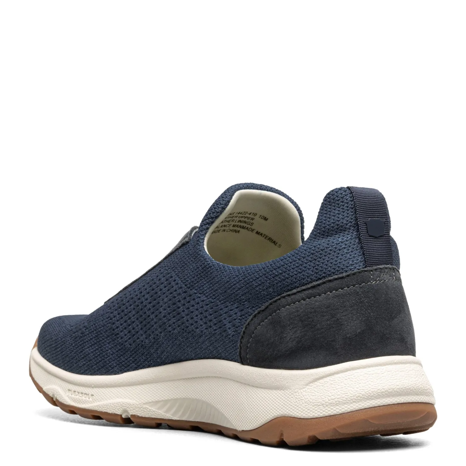 Sneakers & Athletics*Florsheim Men's , Satellite Knit Slip-On Sneaker Navy Knit/Nubuck