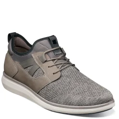 Oxfords*Florsheim Men's , Venture Knit Plain Toe Sneaker Grey