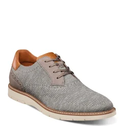 Dress*Florsheim Men's , Vibe Knit Plain Toe Oxford Gray