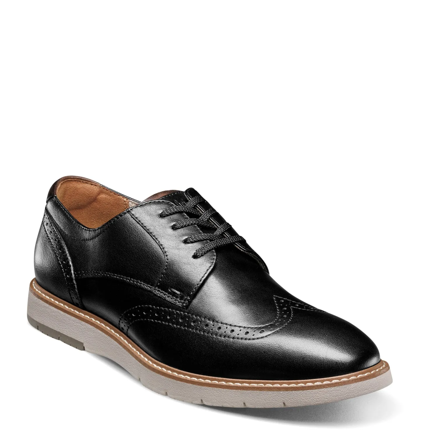 Oxfords*Florsheim Men's , Vibe Wingtip Oxford Black