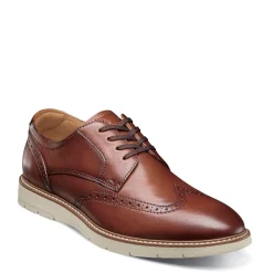 Oxfords*Florsheim Men's , Vibe Wingtip Oxford Cognac Beige