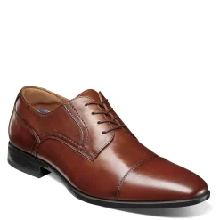 Dress*Florsheim Men's , Zaffiro Cap Toe Oxford Cognac
