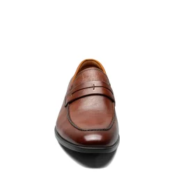 Dress*Florsheim Men's , Zaffiro Moc Toe Penny Loafer Cognac