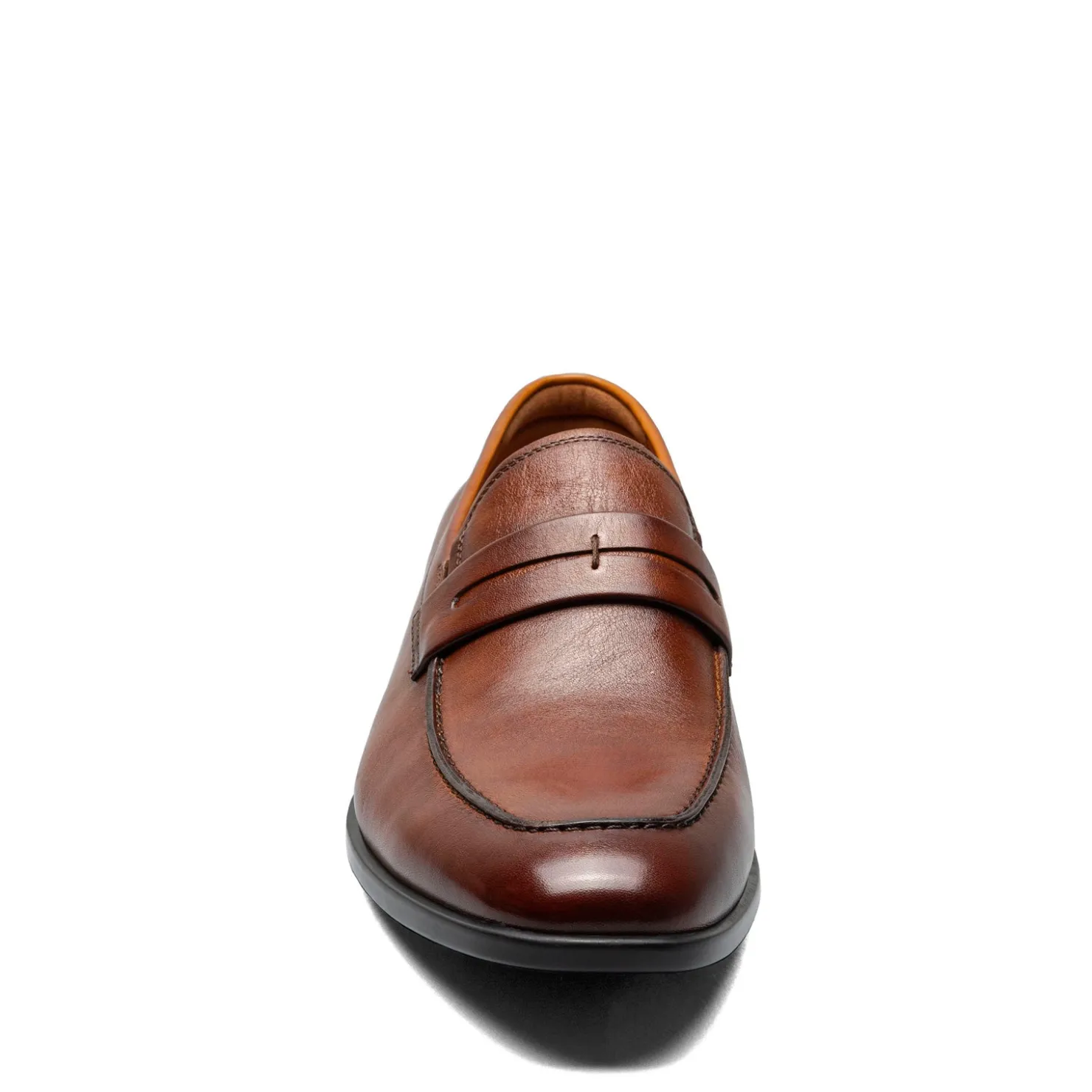 Dress*Florsheim Men's , Zaffiro Moc Toe Penny Loafer Cognac