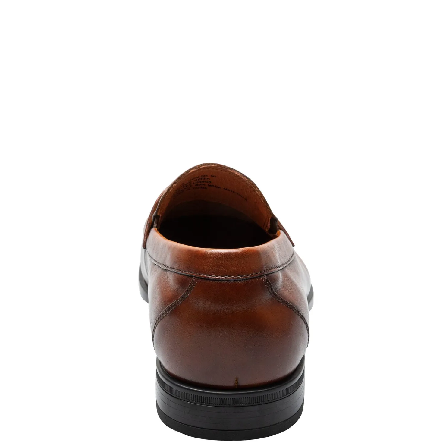 Dress*Florsheim Men's , Zaffiro Moc Toe Penny Loafer Cognac