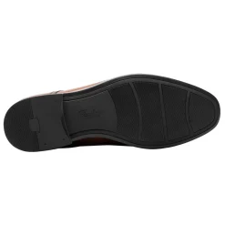 Dress*Florsheim Men's , Zaffiro Moc Toe Penny Loafer Cognac