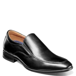 Loafers*Florsheim Men's , Zaffiro Moc Toe Venetian Loafer Black