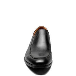Loafers*Florsheim Men's , Zaffiro Moc Toe Venetian Loafer Black