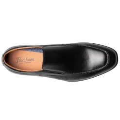 Loafers*Florsheim Men's , Zaffiro Moc Toe Venetian Loafer Black