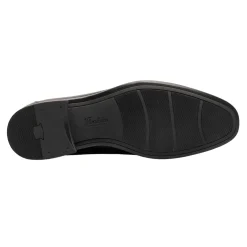 Loafers*Florsheim Men's , Zaffiro Moc Toe Bit Loafer Black