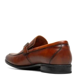 Loafers*Florsheim Men's , Zaffiro Moc Toe Bit Loafer Cognac