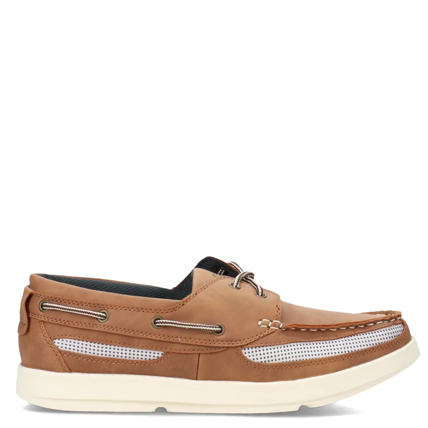 Boat Shoes*Island Surf Co Men's mpany, Cod II Boat Shoe Lt Brown