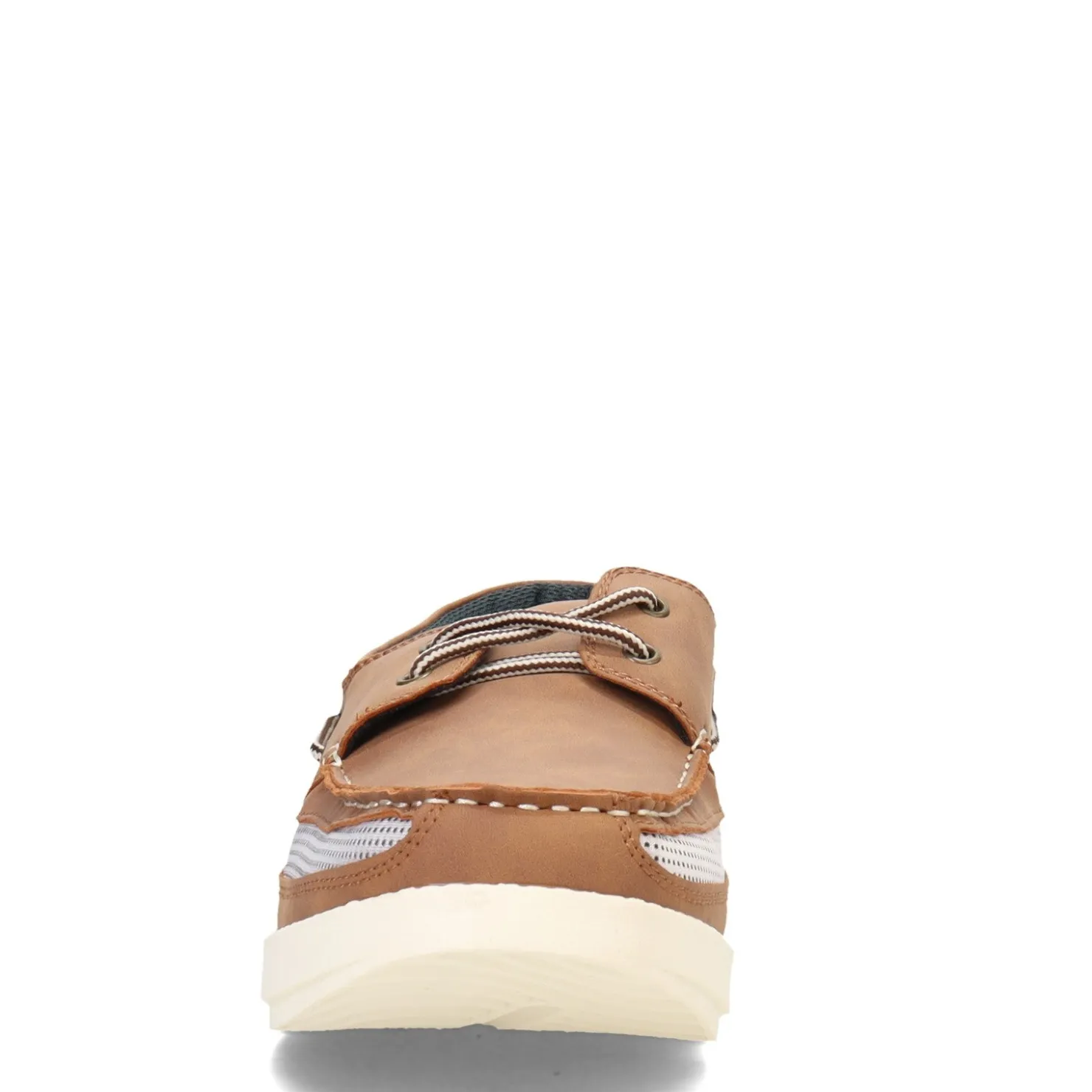 Boat Shoes*Island Surf Co Men's mpany, Cod II Boat Shoe Lt Brown