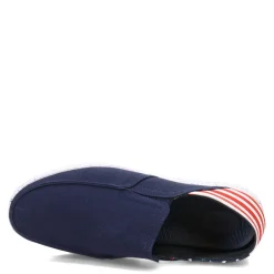 Loafers*Island Surf Co Men's mpany, Laguna Slip-On Blue Flag