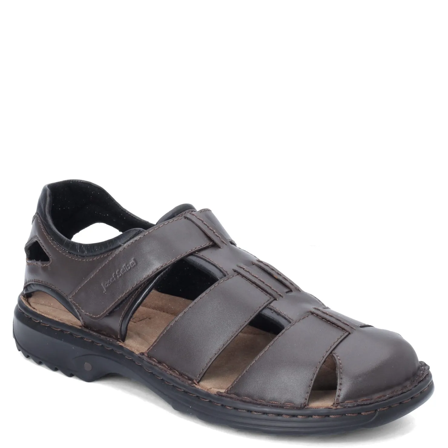 Sandals*Josef Seibel Men's , Jeremy Fisherman Sandal Brown