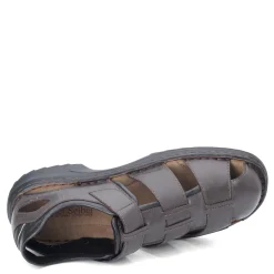 Sandals*Josef Seibel Men's , Jeremy Fisherman Sandal Brown
