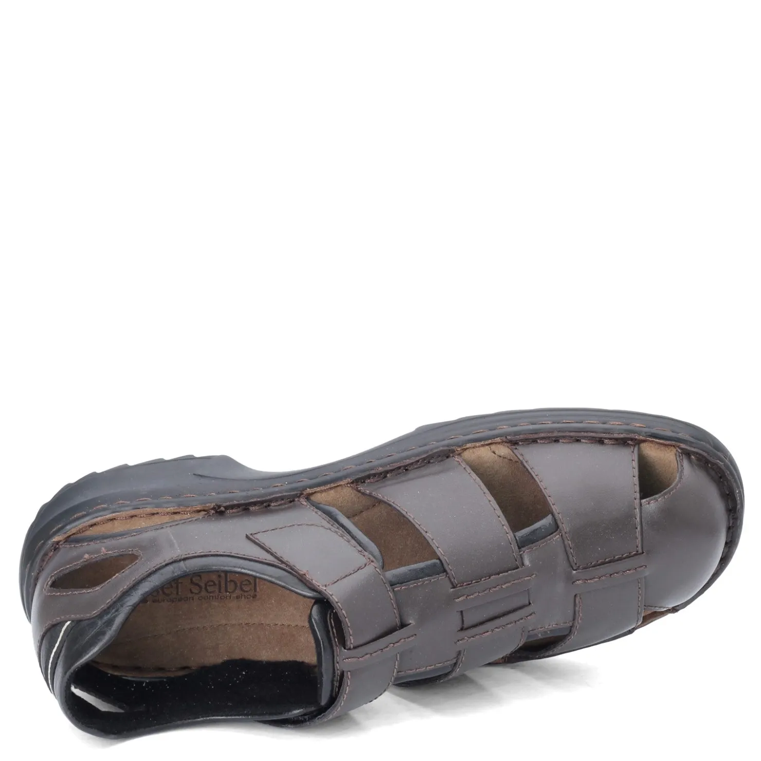 Sandals*Josef Seibel Men's , Jeremy Fisherman Sandal Brown