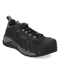 Work & Safety*KEEN Utility Men's , Birmingham Low CT Waterproof Work Shoe Black/Magnet