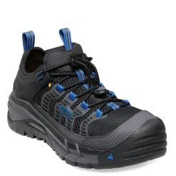 Work & Safety*KEEN Utility Men's , Birmingham Low CT Waterproof Work Shoe Magnet/Bright Cobalt