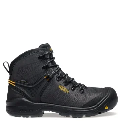 Work & Safety*KEEN Utility Men's , Dearborn 6in Waterproof Comp Toe Work Boot Black/Steel Grey