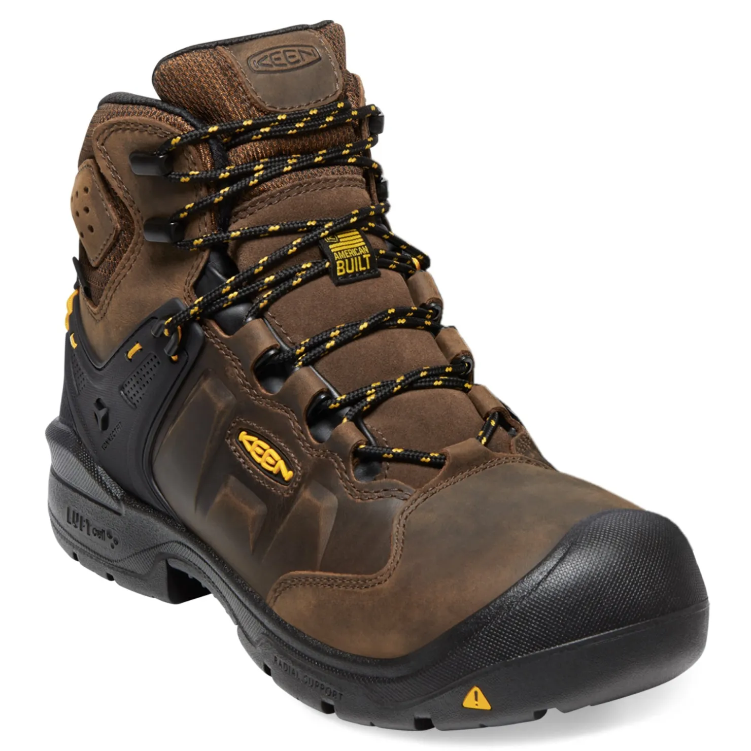 Boots*KEEN Utility Men's , Dover 6 Inch Boot Earth