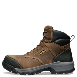 Work & Safety*KEEN Utility Men's , Evanston 6-inch ESD Composite Toe Work Boot Bison/Black