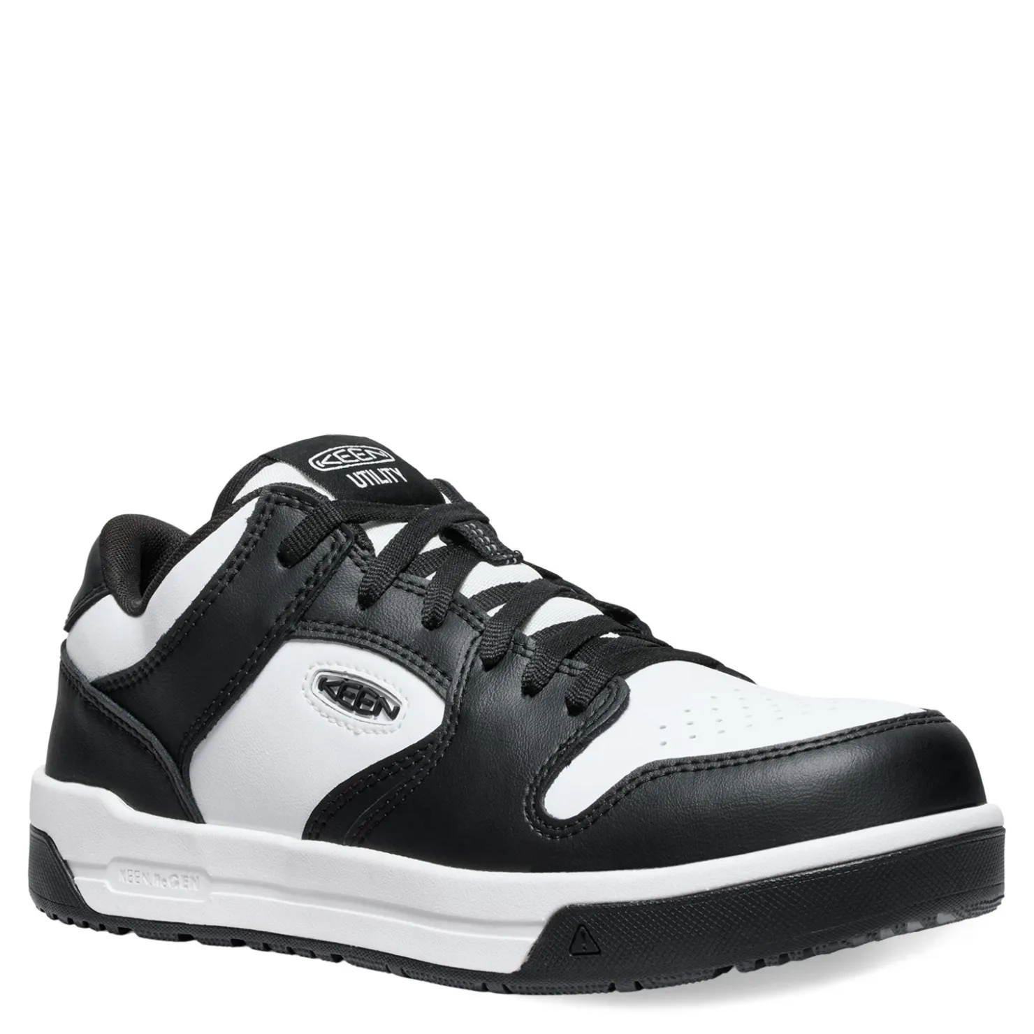 Sneakers & Athletics*KEEN Utility Men's , Overton Comp Toe Work Sneaker White/Black