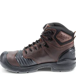 Boots*KEEN Utility Men's , Portland 6 inch Waterproof Boot Dark Earth