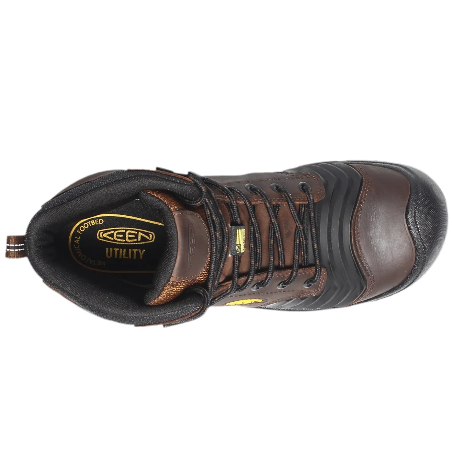 Boots*KEEN Utility Men's , Portland 6 inch Waterproof Boot Dark Earth