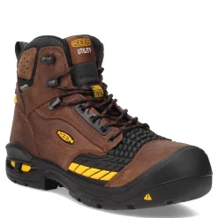 Boots*KEEN Utility Men's , Troy 6 inch CT Waterproof Boot Dark Earth