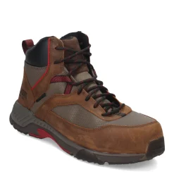 Work & Safety*Kodiak Men's , MKT1 TrailSport CT Work Boot Dark Brown/Red