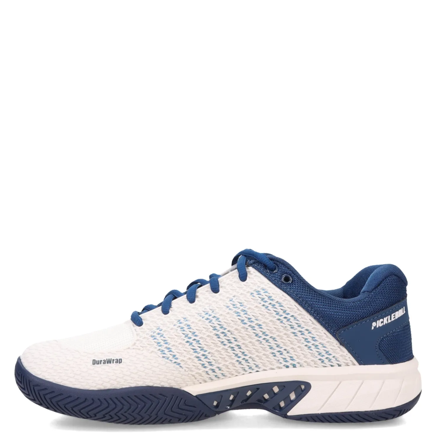 Court*K-Swiss Men's , Express Light Pickleball Shoe Blue Opal/White/Cyan Blue