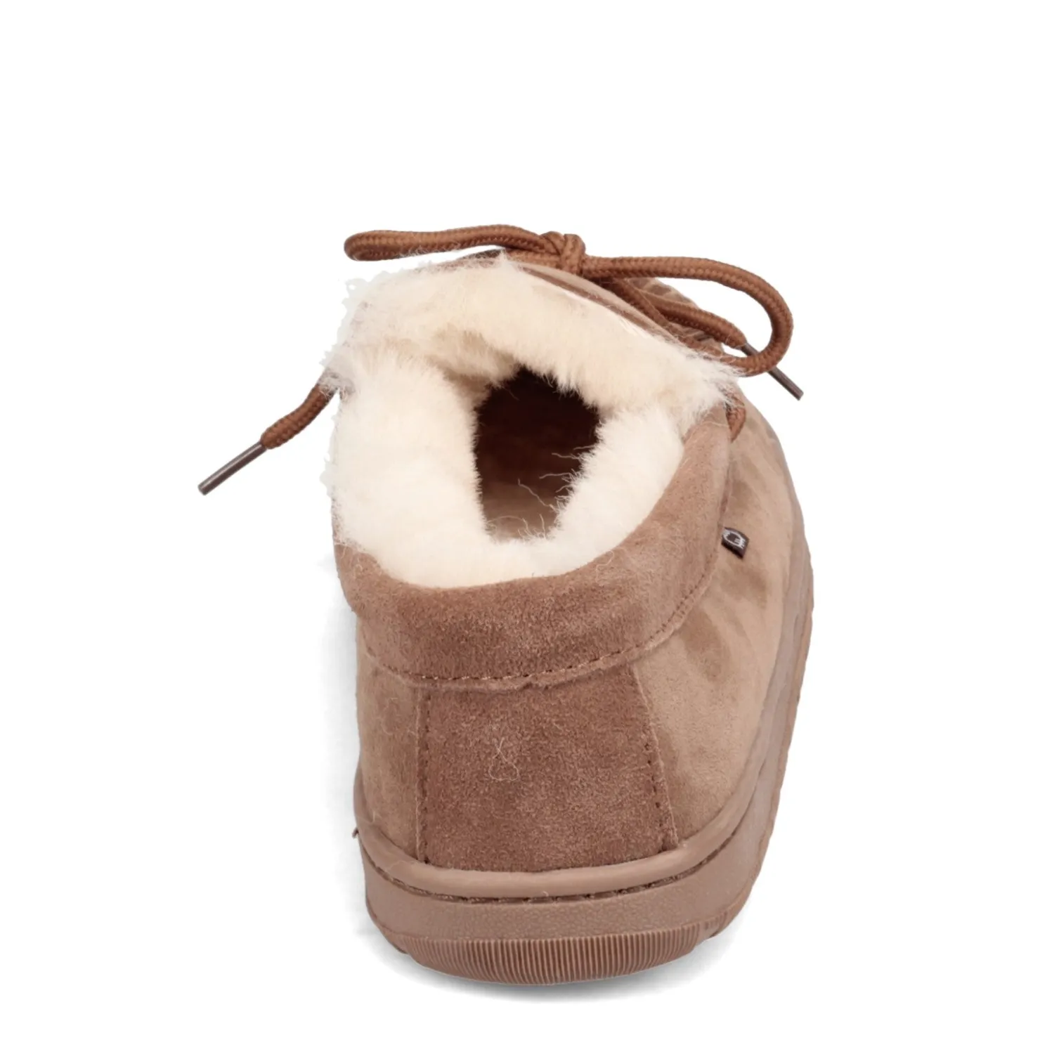 Slip-On Shoes*Lamo Men's , Doubleface Moccasin Slipper Chestnut