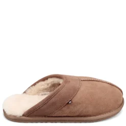 Slippers*Lamo Men's , Doubleface Scuff Slipper Chestnut