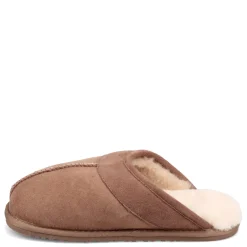 Slippers*Lamo Men's , Doubleface Scuff Slipper Chestnut