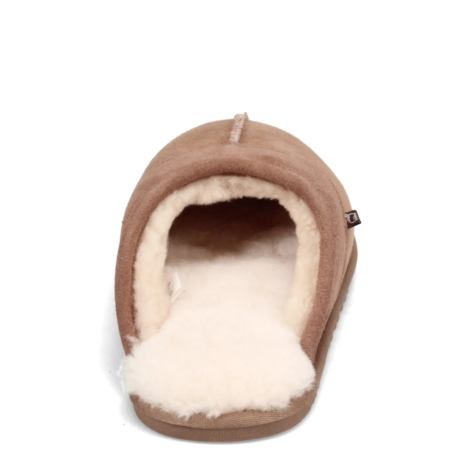 Slippers*Lamo Men's , Doubleface Scuff Slipper Chestnut