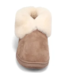 Slippers*Lamo Men's , Doubleface Slipper Chestnut