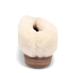 Slippers*Lamo Men's , Doubleface Slipper Chestnut