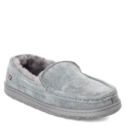 Slippers*Lamo Men's , Harrison Moc Charcoal