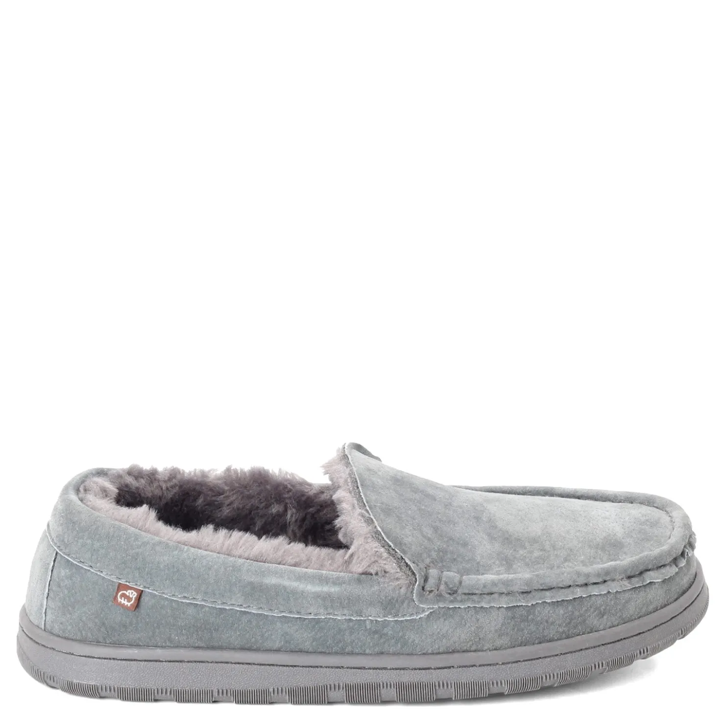 Slippers*Lamo Men's , Harrison Moc Charcoal