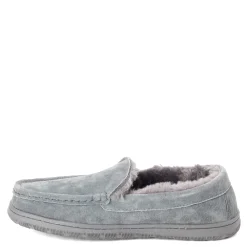 Slippers*Lamo Men's , Harrison Moc Charcoal