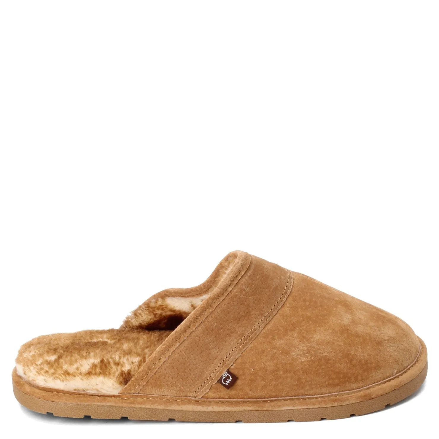 Slippers*Lamo Men's , Scuff Slipper Chestnut