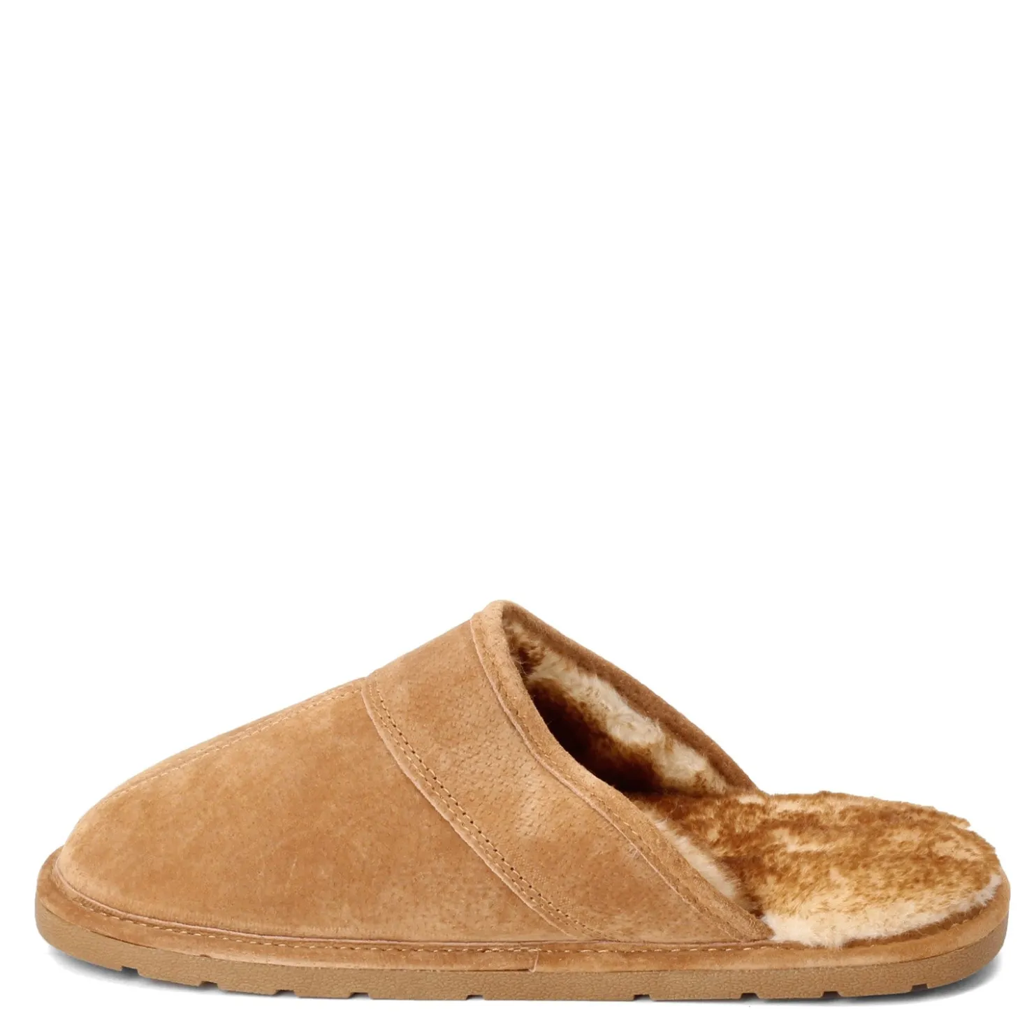 Slippers*Lamo Men's , Scuff Slipper Chestnut