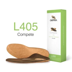 Insoles*Aetrex Men's Lynco by , Comp Sports Ortho Cupped/Support Green