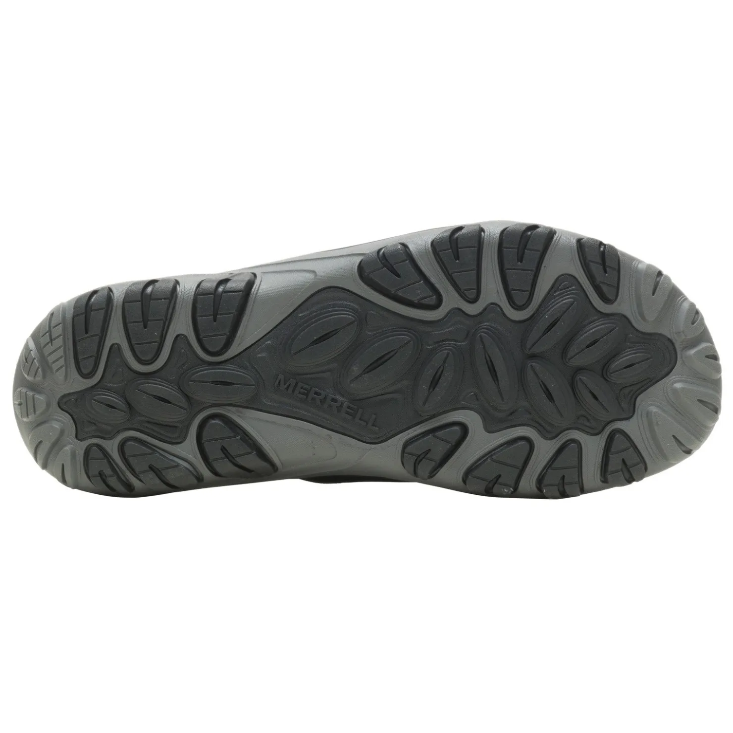 Sandals*Merrell Men's , Huntington Leather Slide Sandal Black Leather