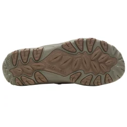 Sandals*Merrell Men's , Huntington Leather Slide Sandal Earth Leather