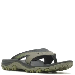 Flip Flops*Merrell Men's , Huntington Sport Flip Sandal Olive