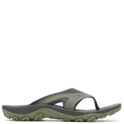 Flip Flops*Merrell Men's , Huntington Sport Flip Sandal Olive