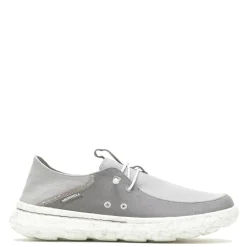 Slip-On Shoes*Merrell Men's , Hut Moc Canvas Slip-On Grey