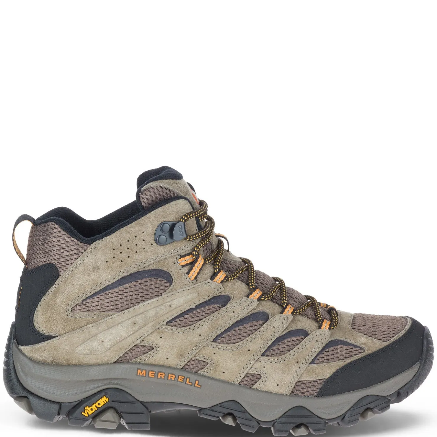 Boots*Merrell Men's , Moab 3 Mid Hiking Boot Walnut